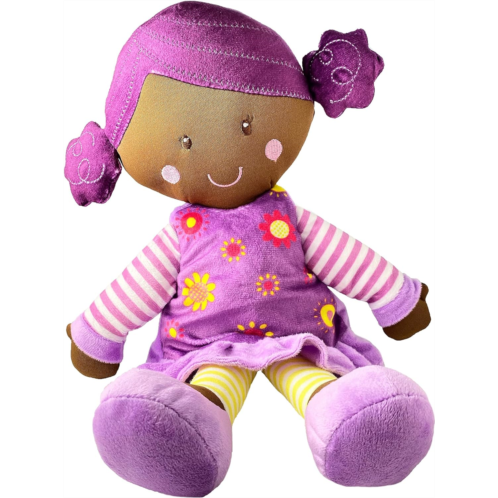 Making Believe Brown Sugar Black Baby Doll African American Plush - 15
