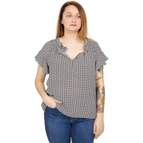 Max Studio V-Neck Top