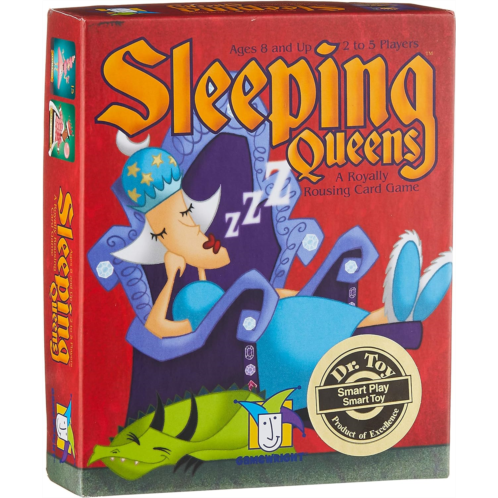 Sleeping Queens! Fun Card Game for Kids and Families. Great for Kids aged 8+ and 2-5 Players, from Gamewright.