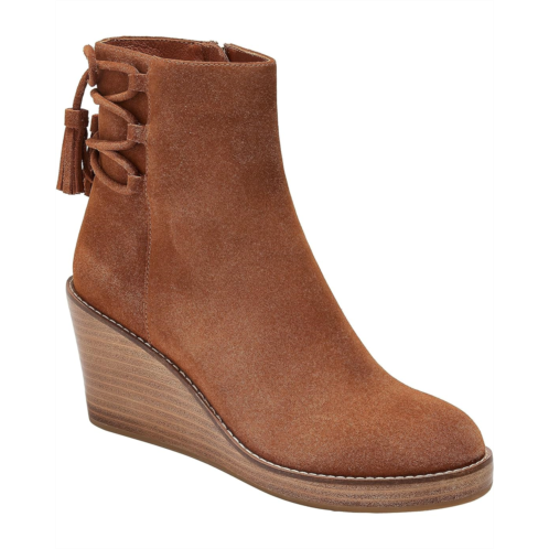 Womens Jack Rogers Banbury Wedge Bootie Suede