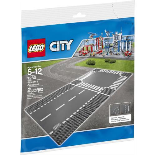 LEGO City Supplementary Straight & Crossroad 7280 Plates, Best Toys