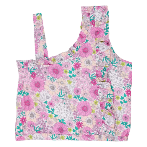 Shade critters One Shoulder Top - Mod Floral Pink (Toddler/Little Kids/Big Kids)