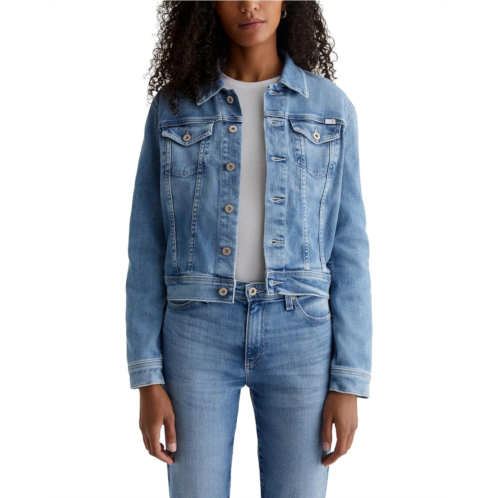 Womens AG Jeans Robyn Fitted Denim Jacket
