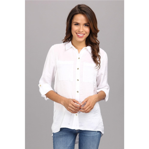 Michael Michael Kors High-Low Button Down Shirt