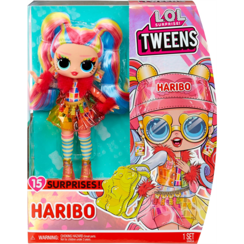 L.O.L. Surprise! LOL Surprise Tweens Haribo Fashion Doll - Holly Happy with 15 Surprises and Fashion Designs with Haribo Candy Theme - Great for Boys and Girls Ages 4+