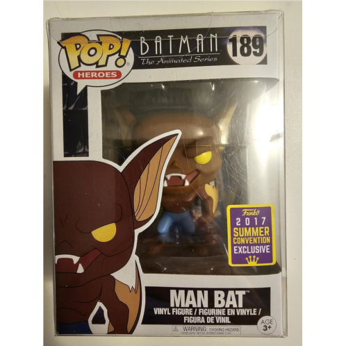 Funko Pop! SDCC 2017 Batman The Animated Series Man Bat, Limited Edition Summer Convention Exclusive