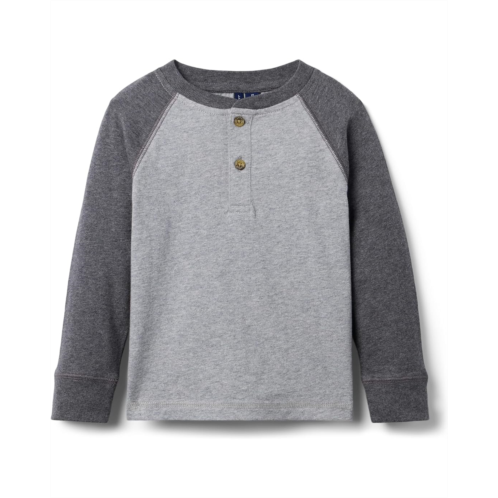 Janie and Jack Raglan Henley (Toddler/Little Kid/Big Kid)