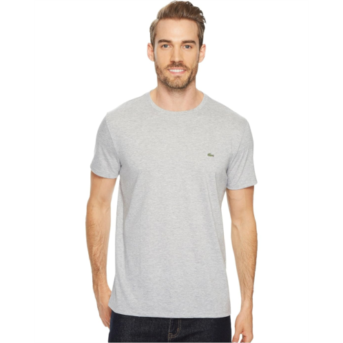 Mens Lacoste Short Sleeve Pima Crew Neck Tee