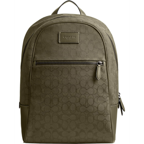 COACH Theo Backpack In Signature Jacquard