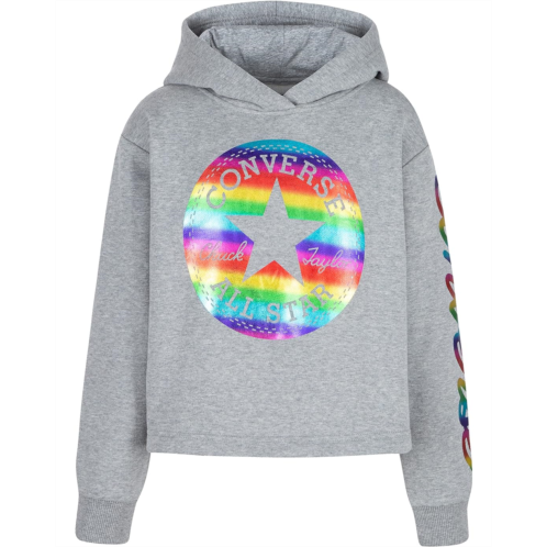 Converse Kids Cropped Foil Graphic Hoodie (Big Kids)