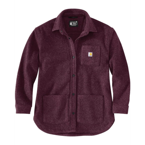 Womens Carhartt Loose Fit Fleece Shirt Jacket