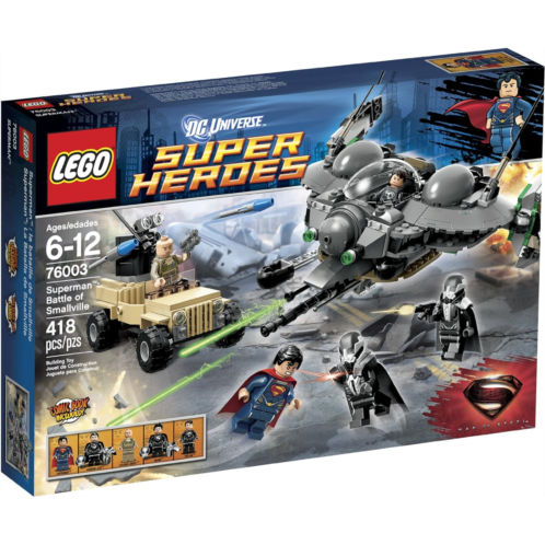 LEGO Superheroes Superman Battle of Smallville 76003 Interlocking Set
