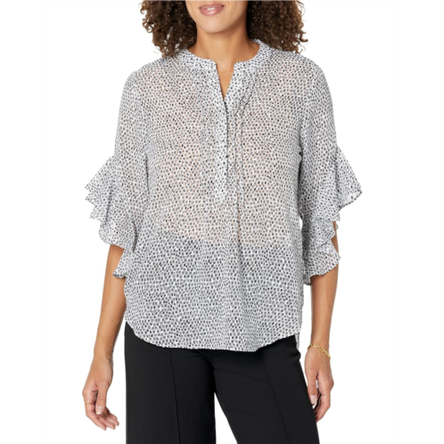 Vince Camuto Tunic Blouse with V-Neck