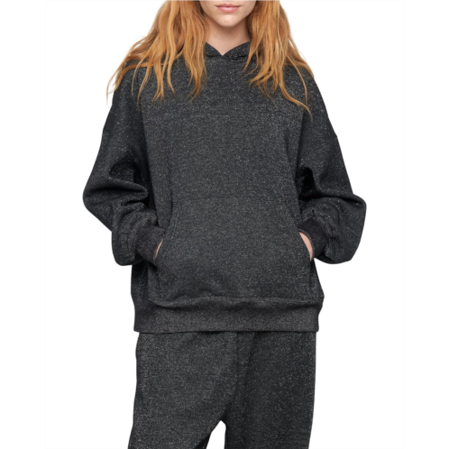 Womens Spiritual Gangster Shimmer Easy Cozy Hoodie