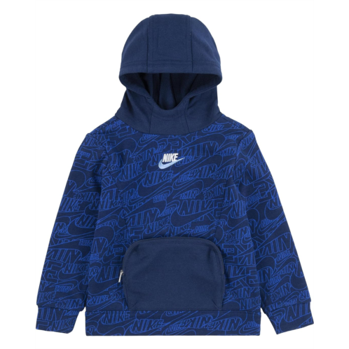 Nike Kids Sportswear Logo Pullover Hoodie (Toddler)
