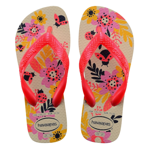 Havaianas Kids Flores Flip Flop Sandal (Toddler/Little Kid/Big Kid)