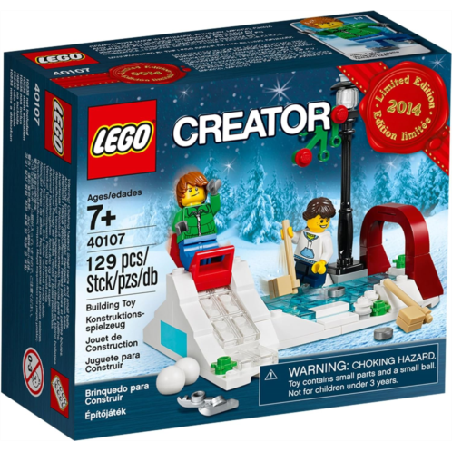 LEGO 2014 Holiday Winter Skating Scene 40107