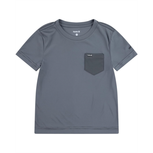 Hurley Kids One Pocket UPF Rash Guard Shirt (Little Kid)