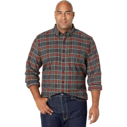 L.L.Bean Mens LLBean Scotch Plaid Flannel Traditional Fit Shirt - Tall