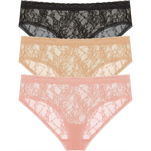 Womens Natori Bliss Allure Girl Brief 3-Pack