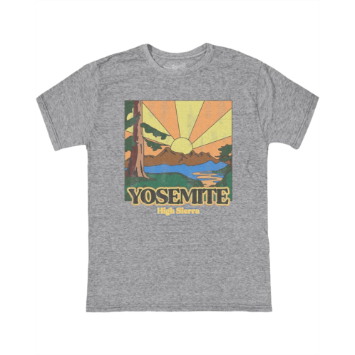 The Original Retro Brand Kids Tri-Blend Yosemite Crew Neck Tee (Big Kids)