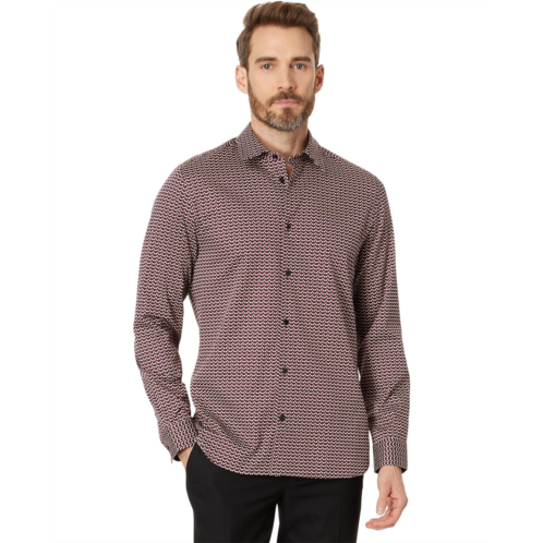 Ted Baker Laceby Geo Print Shirt Long Sleeve