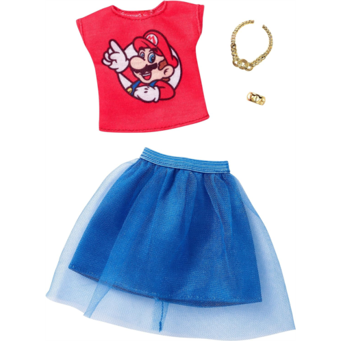 Barbie Super Mario Fashion, Blue/Red