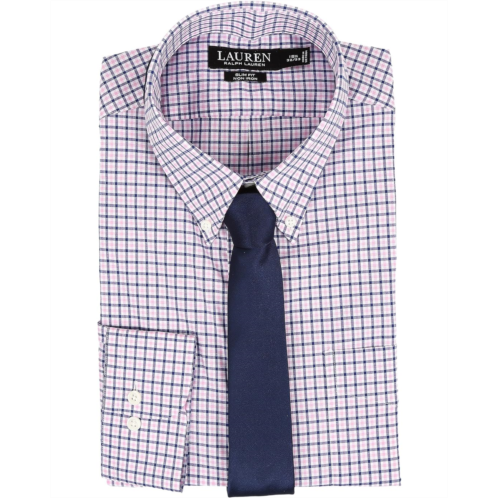 POLO RALPH LAUREN Mens Lauren Ralph Lauren Slim Button Down with Pocket Dress Shirt