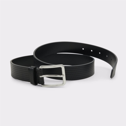 ALDO Adelino Black/Silver Multi Mens Belts