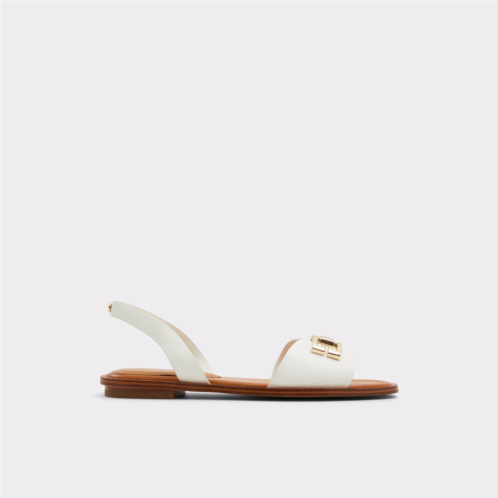 ALDO Agreinwan White Womens Flat Sandals