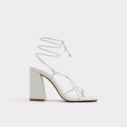 ALDO Athalia White/Bone Womens Strappy sandals