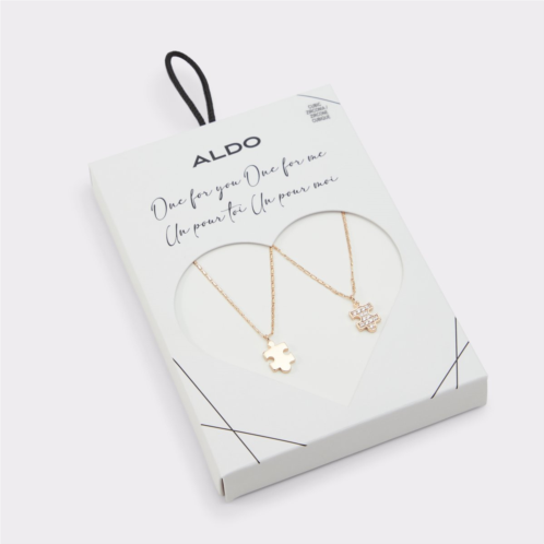 ALDO Besties Gold/Clear Multi Womens Necklaces