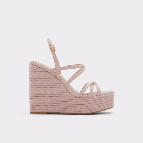 ALDO Cheratram Light Pink Womens Wedges & Espadrilles