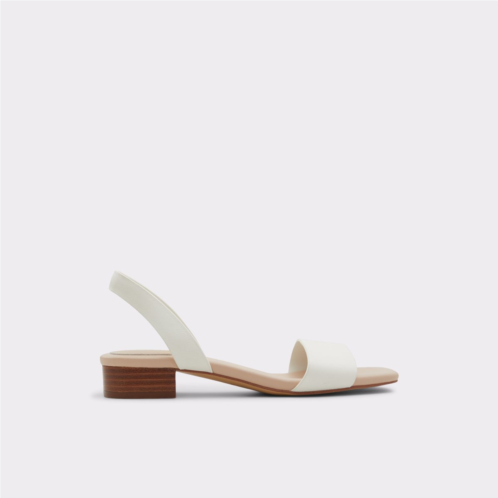 ALDO Dorenna White Womens Kitten heels