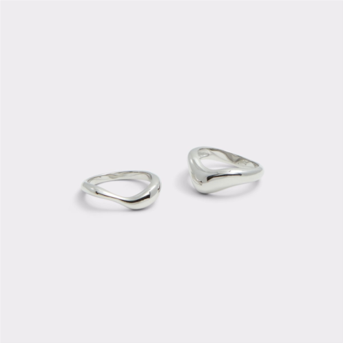 ALDO Duostacks Silver Womens Rings