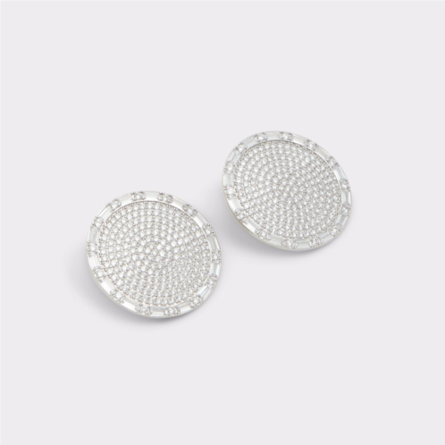 ALDO Farabrissi Silver/Clear Multi Womens Earrings