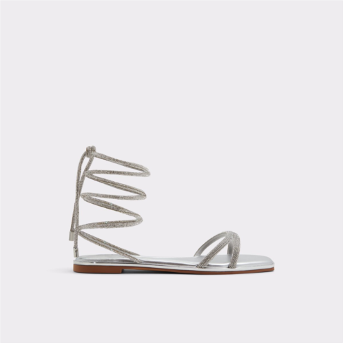 ALDO Ghilly Silver Womens Strappy sandals