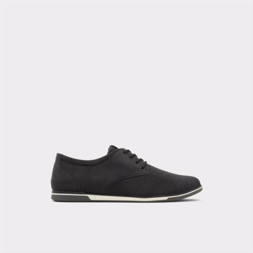 ALDO Heron Black Synthetic Embossed Mens Oxfords & Lace-ups