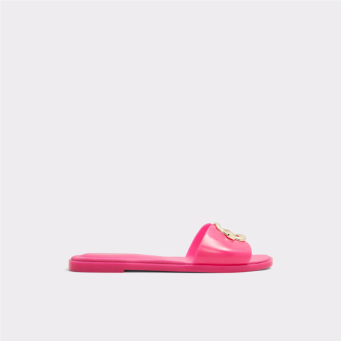ALDO Jellyicious Bright Pink Womens Flat Sandals