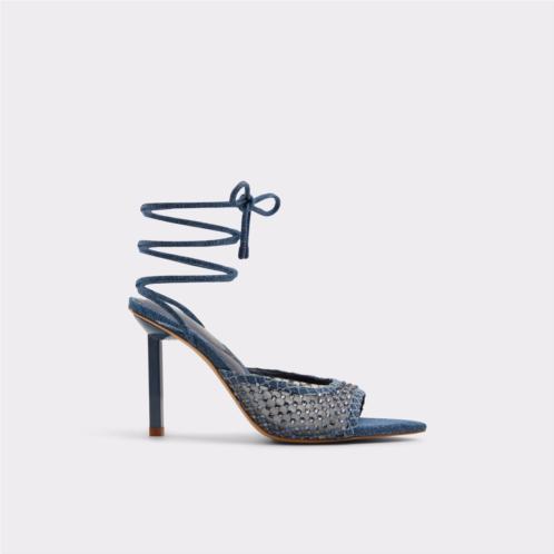 ALDO Jessamine Medium Blue Womens Heeled sandals