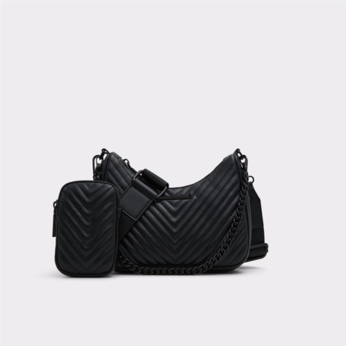 ALDO Kittaniix Black/Black Womens Crossbody Bags
