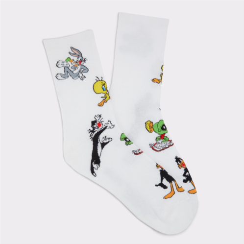 ALDO Ltsocks White Mens Looney Tunes