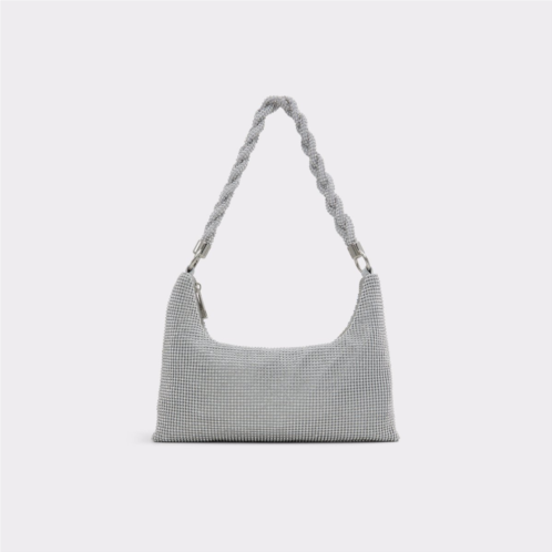 ALDO Marlysax Silver Womens Shoulder Bags