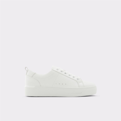 ALDO Meadow White Synthetic Smooth Womens Low top sneakers