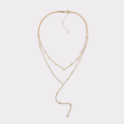 ALDO Melli Gold/Clear Multi Womens Necklaces