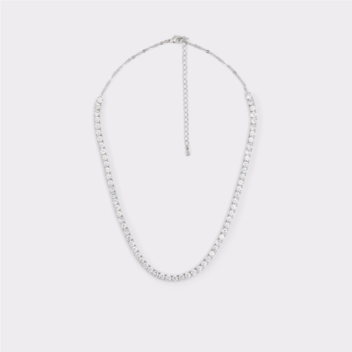 ALDO Miraolla Silver/Clear Multi Womens Necklaces