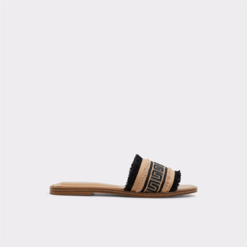 ALDO Nalani Open Black Womens Flat Sandals