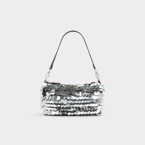ALDO Sequina Light Silver Womens Shoulder Bags