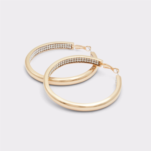 ALDO Sessile Gold/Clear Multi Womens Earrings
