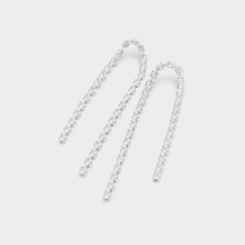 ALDO Sortie Silver/Clear Multi Womens Earrings